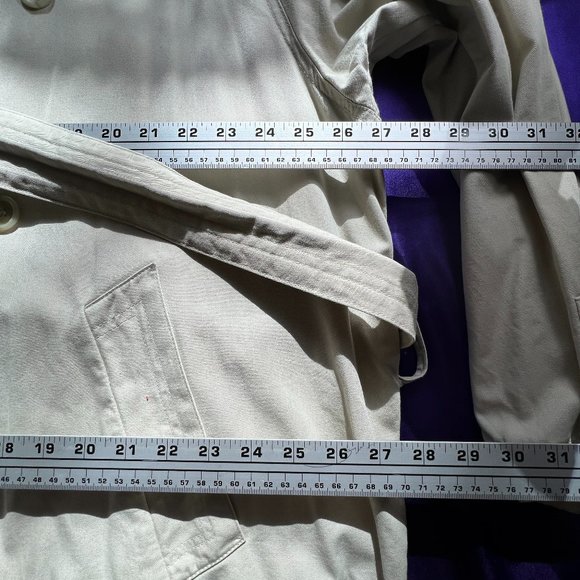 Vintage 📌Double Breasted  Classic Men's Business Trench Coat - Picture 11 of 14